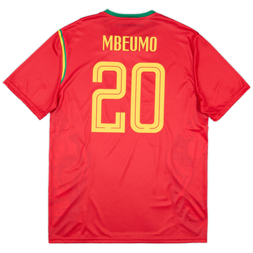 2022 Cameroun Maillot Extérieur Authentique Mbeumo #20 (S)
