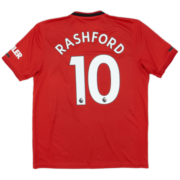 2019-20 Manchester United Maillot domicile Rashford #10 - 5/10 - (L)