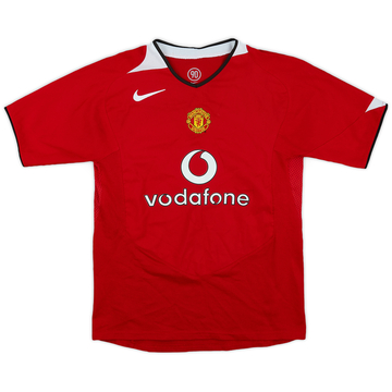 2004-06 Manchester United Maillot domicile - 8/10 - (Garçons L)