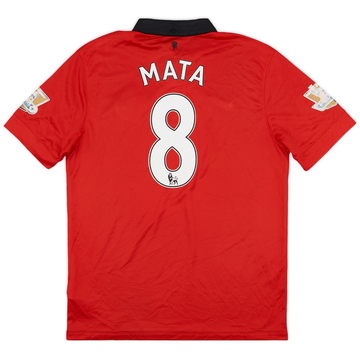 2013-14 Maillot domicile Manchester United Mata #8 - 6/10 - (L)