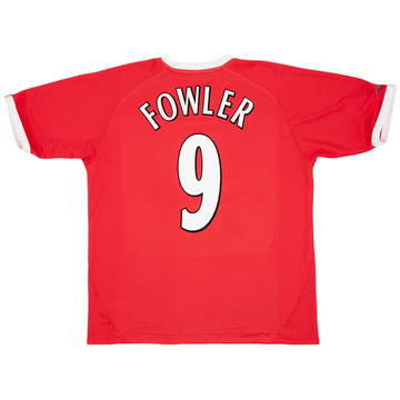 2001-03 Liverpool CL Maillot Fowler #9 - 6/10 - (XL)