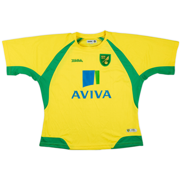 2010-11 Norwich Maillot domicile - 6/10 - (XL femme)