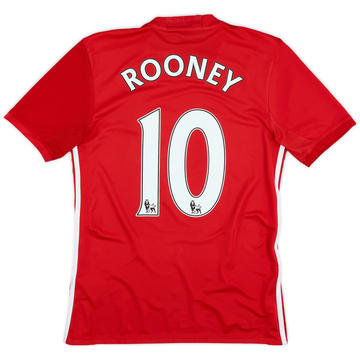 2016-17 Manchester United Maillot domicile Rooney #10 - 8/10 - (XS)