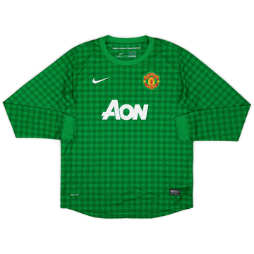 2012-13 Manchester United Maillot GK - 8/10 - (XL.Boys)