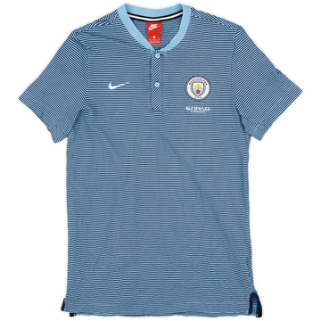 2017-18 Manchester City Nike Polo 8/10 (M)