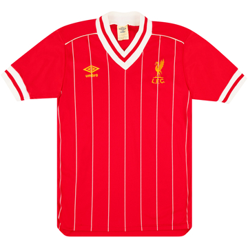 1982-85 Liverpool Maillot Domicile - 6/10 - (S)