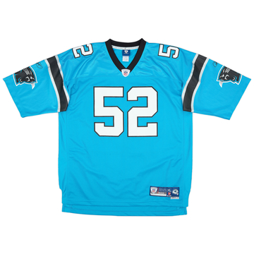 2008-11 Carolina Panthers Beason #52 Maillot Reebok Premier alternatif (Très bon) XL