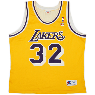 1996 LA Lakers Johnson #32 Champion Maillot domicile - 5/10 - (XL)