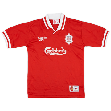 1996-98 Liverpool Maillot domicile - 7/10 - (S. Garçon)