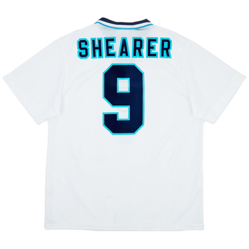 1995-97 England Maillot domicile Shearer #9 - 8/10 - (XL)