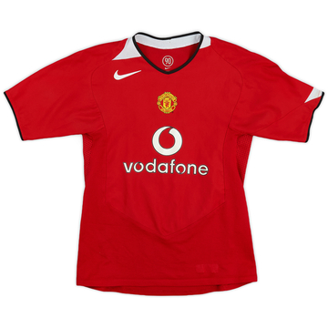 Maillot domicile Manchester United 2004-06 - 7/10 - (Garçons L)