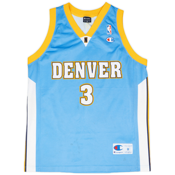 2006-08 Denver Nuggets Iverson #3 Champion Maillot extérieur - 7/10 - (M)