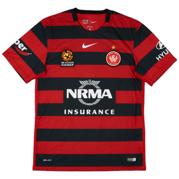 2015-16 Western Sydney Wanderers Maillot Domicile - 9/10 - (M)
