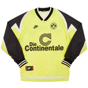 1995-96 Borussia Dortmund Maillot Domicile L/S - 5/10 - (M)