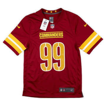2022-23 Washington Commanders Young #99 Maillot Game Nike (Domicile) S - Neuf avec étiquettes