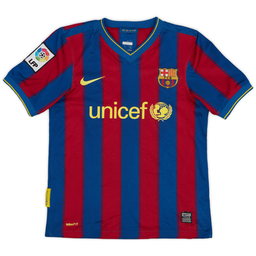 2009-10 Barcelona Maillot Domicile - 8/10 - (M. Garçon)