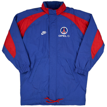 1995-96 Paris Saint-Germain Nike Manteau de banc matelassé - 8/10 - (L)