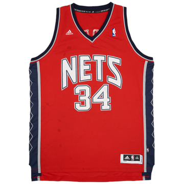 2010-11 New Jersey Nets Harris #34 adidas Swingman Maillot extérieur - 5/10 - (XXL)