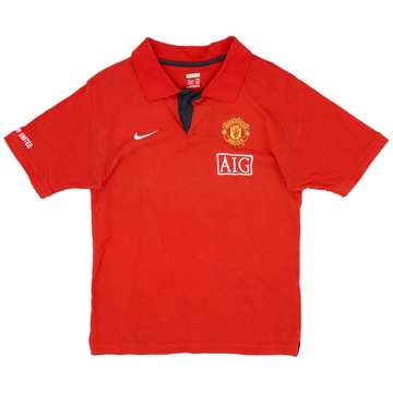 2008-09 Manchester United Nike Polo - 8/10 - (S)