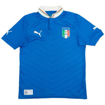 2012-13 Italy Maillot Domicile - 9/10 - (XL.Boys)