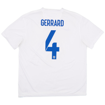 2014-15 England Maillot domicile Gerrard #4 - 5/10 - (XL)