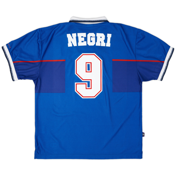 Maillot domicile Rangers 1997-99 Negri #9 - 9/10 - (XL)