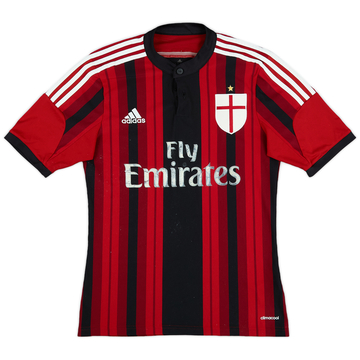 2014-15 AC Milan Maillot domicile - 4/10 - (S)