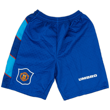 1995-96 Manchester United Shorts GK - Excellent 9/10 - (XL.Boys)