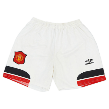 1994-96 Manchester United Short Domicile - Très bon 6/10 - (M)
