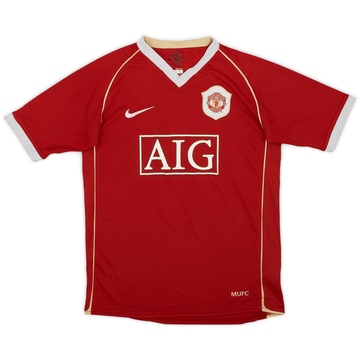 2006-07 Manchester United Maillot domicile - 6/10 - (L.Boys)