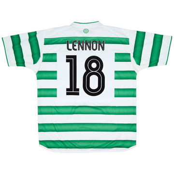 2003-04 Celtic Maillot domicile Lennon #18 - 7/10 - (XL)