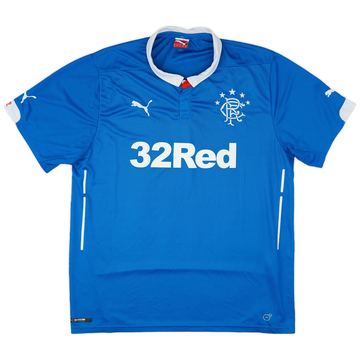 2014-15 Rangers Maillot Domicile - 8/10 - (XL)