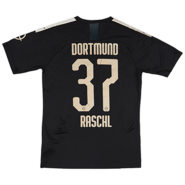 2019-20 Borussia Dortmund Maillot extérieur version joueur Raschl #37 - 8/10 - (M)