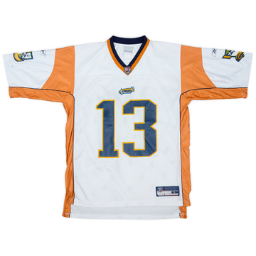 2003 Amsterdam Admirals Hill #13 Reebok On Field Maillot extérieur - 4/10 - (L)