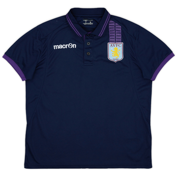 2012-13 Aston Villa Macron Polo - 7/10 - (M)