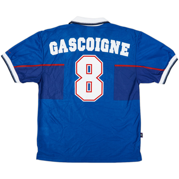 1997-99 Rangers Maillot Domicile Gascoigne #8 (M)
