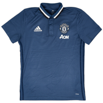 2016-17 Manchester United adidas Polo - 8/10 - (M)