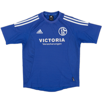 2002-04 Schalke Maillot domicile - 6/10 - (J)