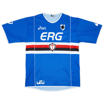 2002-03 Sampdoria Maillot Domicile - 8/10 - (XL)