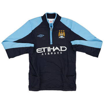 2012-13 Manchester City Umbro Haut d'entraînement 1/4 zip - 5/10 - (M)