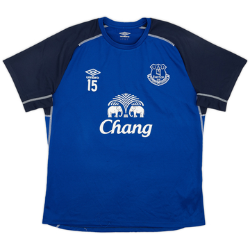 2015-16 Everton Maillot d'entraînement Umbro version joueur #15 - 6/10 - (XL)