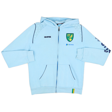 2013-14 Norwich Errea Sweat à capuche - 6/10 - (L)