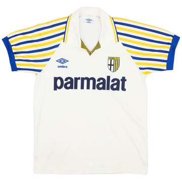 1991-92 Parma Maillot Domicile - 6/10 - (S)
