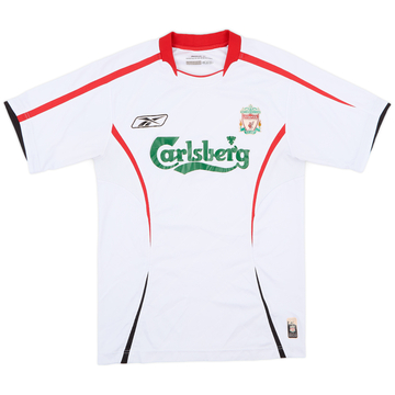 2005-06 Liverpool Maillot Extérieur - 5/10 - (XS)