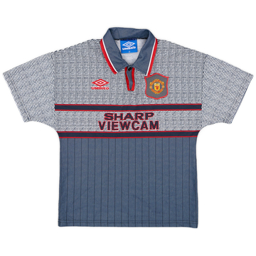 1995-96 Manchester United Maillot extérieur - 8/10 - (Garçons L)