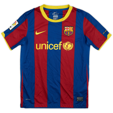 2010-11 Barcelona Maillot domicile - 8/10 - (M.Boys)