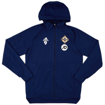 2019-20 Northern Ireland Version joueur adidas Veste de survêtement - 8/10 - (S)