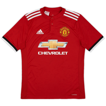 2017-18 Manchester United Maillot domicile - 8/10 - (XL.Boys)