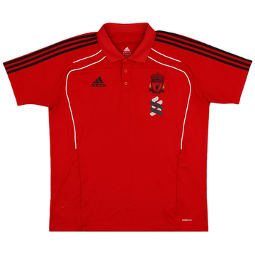 2010-11 Liverpool adidas Polo - 7/10 - (XXL)
