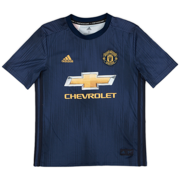 2018-19 Manchester United Maillot Third - 9/10 - (M.Boys)
